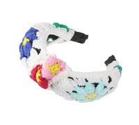 Girls Crocheted Headbands Elegant Lady Headwear Wide Hair Bands Accessories Elegant Spring Hair Bands Birthday Party