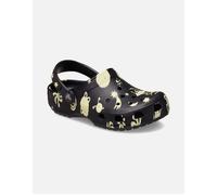 Girl's Crocs Classic Graphic Thermoplastic Black Loafers - Size: UK 4 / eu 19-20 / us c4