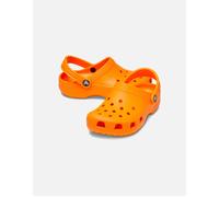Crocs Unisex Kids Classic Clog K Clogs, Orange Zing, 1 UK