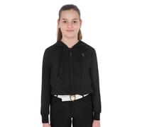 GIRLS' CROPPED HOODED SWEATSHIRT