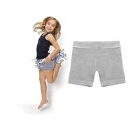 Girls Cycling Shorts 100% Cotton Modesty Shorts Under Dress School PE 4-16 | 100% cotton stretch cycling shorts for girls, worn under school dresses and skirts, single or twin pack, black navy white