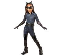 Girl's Deluxe Catwoman Costume Medium Age 5-7 Years