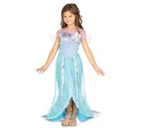 Girls Deluxe Mermaid Fancy Dress Costume