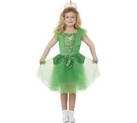 Girls Deluxe St Patrick's Day Glitter Fairy Costume