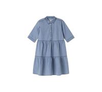 Pepe Jeans Amina Jr Short Sleeve Dress Blue 12 Years Girl