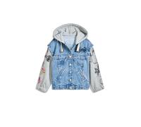 Girls' denim hoodie Desigual Minnie Bleu 7/8 ans