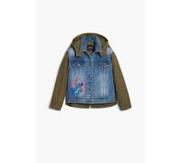 Girl's denim jacket Desigual Fun Lilo & Stitch Vert 13/14 ans