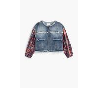 Girl's denim jacket Desigual Marlen Bleu 5/6 ans