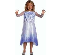 Girls Disney Frozen 2 Elsa Snow Queen Basic Plus Costume