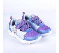 Girls Disney Frozen Easy Fasten Trainers Purple