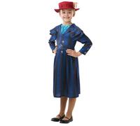Rubie's Official Disney Mary Poppins Returns Movie Costume, Childs Book Week Character - Girls Size Small Age 3-4 Years