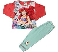 Girls Disney Princess Ariel Pyjamas Little Mermaid Sleepwear (18-24 Months) Pink