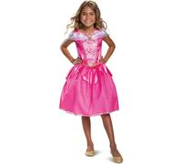 Girls Disney Sleeping Beauty Aurora Deluxe Costume