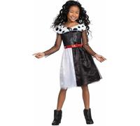 Girls Disney Villains Cruella Classic Costume