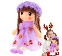 Girls Doll - PP Cotton Sleep Aid Character Model, Soft Textile personal Display Form, Foldable Support Harness Mobility Travel Unit Decor Bedroom Sofa Leisure Relax Use | Variant For Children & Youth