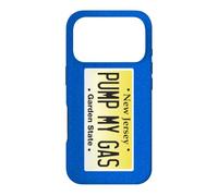 Girls Don't Pump Gas Pump My Gas NJ License Plate Jersey Case for iPhone 17 Pro
