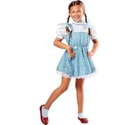 Girls DOROTHY Sparkle DELUXE Oz Wizard Film Fancy Dress Costume Book Week Lge