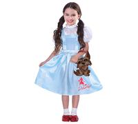 Amscan 9906054 - Kids Officially Licensed Warner Bros Wizard of Oz Dorothy Fancy Dress Costume Age: 4-6 Yrs
