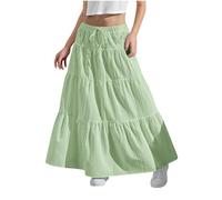 Girls Dress Summer Sleeveless Polka Dots A Line Casual Party Dresses Kids Boho Beach Sundress Crew Neck Casual Loose Dress Holiday Beach Midi Dresses 4-14 Years Green