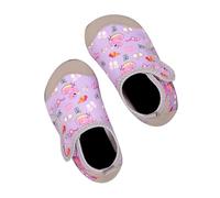 Girls Dress Up Shoes Cartoon Cat Cute Beachwear Summer Pool Soft Closed Toe Fashion Beach Sandals Slip On Slippers Sliders Wedge Wedding Party Bridesmaid Little Kid/Kid (Purple,18-24 Months)