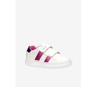 Girls' Eclyper Junior GEOX low-cut trainers fuchsia