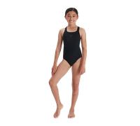 Speedo Girls Endurance Plus Medalist Swimsuit - Black black 11-12 (LG)