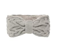 Girls' Elastic Knitted Headbands Fleece Lined Hairbands Headwraps With Bows Fashion Hairband Winter Wear Accessories