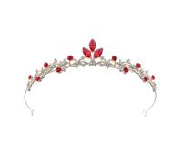 Girls Elegant Crystal Headdress Handcrafted Detailing Alloy Construction Headpiece Accessory For Photography Role Play Lightweight Alloy Princess Headpiece