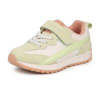 Girls Elle Sport Colourblock Mesh Trainers H2720 - Green Synthetic - UK Size 11 - EU Size 29 - US Size 12