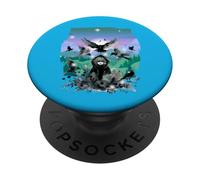 Girls Fairy Tale Figurine Ravens Crows Birds PopSockets Adhesive PopGrip
