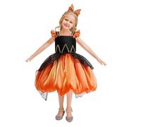 Girls Fancy Dress Costume Scary Horror Kids Halloween Gothic School Therm Party Outfit Zombie Boy Costumes Colorful Rainbow 3-8 Y