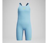 Girls Fastskin Endurance+ Max Openback Kneeskin Blue - 5-6 Sugar Blue/Nite 5-6