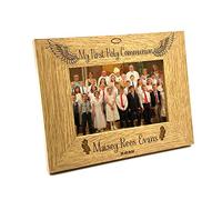 Girls First Holy Communion Personalised Photo Frame Gift (5 x 7 Inch)