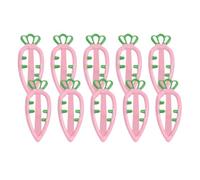 Girls Flat Clip Hairpin Cute Carrot Decoration for Women Girls Bundles Hair Clips Sweet Easter Photo Props