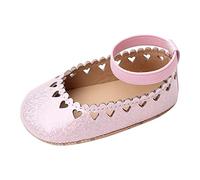 Girls Flat Sandals Queen Dress Up Shoes Toddler Jelly Sandals Cute Slippers Black Hiking Summer Beach Holiday Lightweight Eva Buckle Slip Ons Summer Autumn Children (Pink,3)