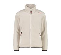 CMP - Girl's Jacket Jacquard Knitted - Fleece jacket size 110, b co gesso / vaniglia