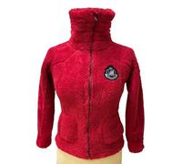 Girl's fleece jacket Peak Mountain coral sherpaGasana 14 ans