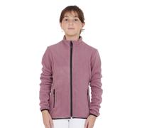 GIRL'S FLEECE SWEATSHIRT WITH FRONT ZIP