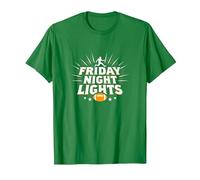 Girls Football Friday Night Lights Game Day Spirit T-Shirt, Men, Kelly Green, S