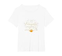 Girls Football Friday Night Lights Game Day Spirit T-Shirt, Women's Plus, White, 1X