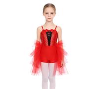 Girls for School Activity Participation Entertainer Fit Red 9-10 Years