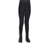 Girls' full grip riding leggings QHP Zahra