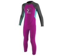 O´neill Wetsuits Toddler Reactor Ii 2 Mm Junior Long Sleeve Back Zip Neoprene Suit Pink 6 Years Girl