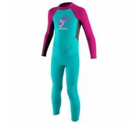 O´neill Wetsuits Reactor 2 Mm Junior Long Sleeve Back Zip Shorty Green 6 Years Kids