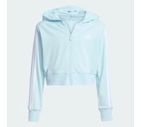 Girl's full-zip hoodie adidas Essentials Bleu 13/14 ans