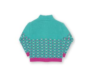 Girls' full zip jacket Kite Hygge Fable Bleu 7 ans