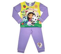 Girls Gabbys Dollhouse Pyjamas Dolls House PJs (Gabbys Dollhouse - Smoothie, 18-24 Months)