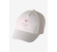 Girl's "Génération love" cap ecru