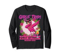 Girls Getaway Flamingo Trip Arizona 2026 Tee Long Sleeve T-Shirt