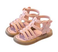 Girls Gladiator Sandals Kids Summer Cute Bunny Non-Slip Open Toe Shoes Trendy Lightweight Beach Water Slides School Breathable Casual Slippers Comfort Outdoor Hiking Sandal (Pink, 10.5 Little Child)